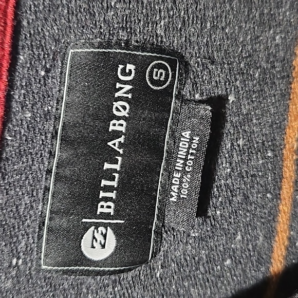 Billabong Striped Shirt With Pockets Size Small - Picture 3 of 7